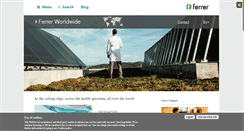 Desktop Screenshot of ferrer.com